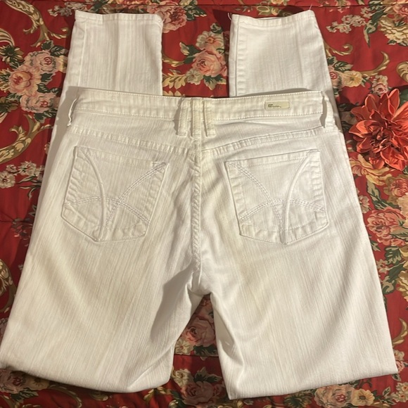 Kut from the Kloth Diana White Skinny Jeans, EUC, Sz 8 - Picture 4 of 14